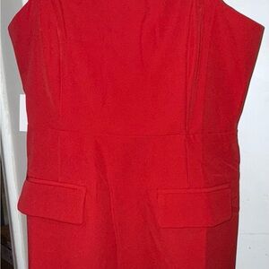 Petal & Pup Vibrant Red Dress